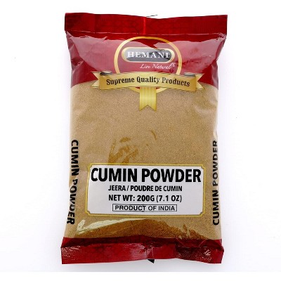 Hemani Cumin (Jeera/Zeera) Powder Spice - 200g (7.1 OZ) 100% Natural - Premium Quality - Gluten Free - NON GMO - Vegan