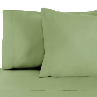 300 Thread Count Rayon From Bamboo Solid Set of 2 Pillowcase Set by Blue Nile Mills
