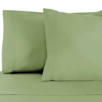 300 Thread Count Rayon From Bamboo Solid Set of 2 Pillowcase Set by Blue Nile Mills