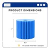 Nispira 506B Foam Dust Filter Replacement for Electrolux Centralux Aerus Central Vacuum 1561,1569,1580,1584,1590,1590A E130 Series, 3 Pack - 2 of 4