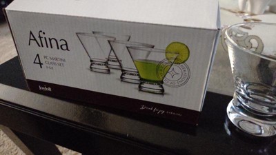 Afina Martini Glasses Set of 6 | JoyJolt