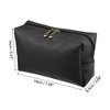 Unique Bargains Women PU Leather Waterproof Cosmetic Case Makeup Bag L Size 1 Pc - image 4 of 4