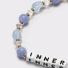 Little Words Project Inner Peace Beaded Bracelet - Blue - 3 of 4