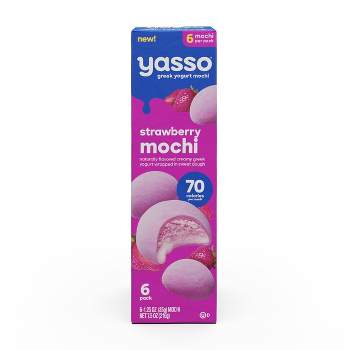 Yasso Frozen Greek Yogurt Strawberry Mochi - 7.5oz/6ct