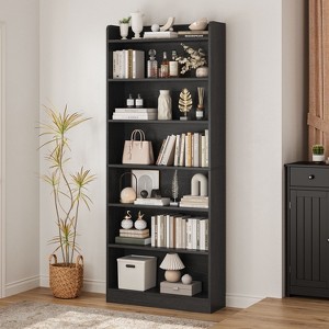 Yaheetech Modern 7-layer Wooden Open Shelf Bookshelf for Office, Living Room - 1 of 4