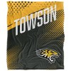 Towson University Fan Zone Silky Touch Super Soft Throw Blanket 50x60 - 2 of 4