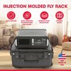 SKB iSeries 3U Fly Rack, Waterproof Polypropylene Hard Case with Durable Latches for Travel and Storage, Ideal for Musicians, 20 Inch, Black - 2 of 4