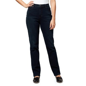 Gloria Vanderbilt Womens Amanda High Rise Straight Leg Jeans - 1 of 1