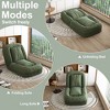 PAGED Bean Bag Chair Modern Human Dog Bed with 5 Adjustable Position, Corduroy Floor Sofa Bed for Living Room, Bedroom, Lounging, Gaming - 3 of 4