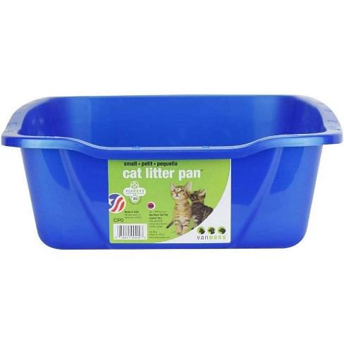 Van ness large high sides cat litter clearance pan