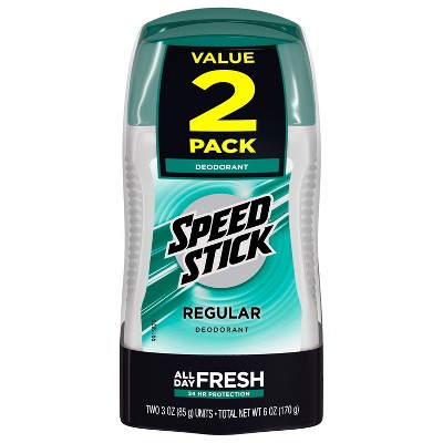 Speed Stick Aluminum Free Men's Deodorant - Regular - 3oz/2pk