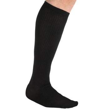 Kingsize Men's Big & Tall Diabetic Crew Socks - Big - 2xl, Black : Target
