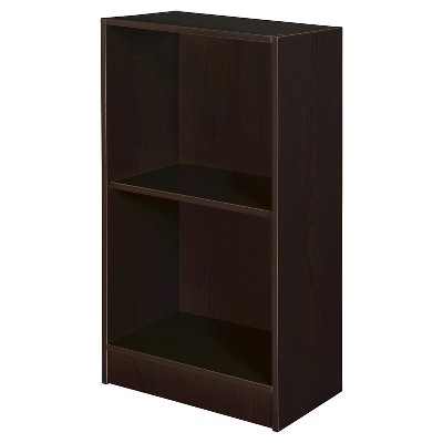 29" Mod 2 Shelf Bookcase Coffee - Niche