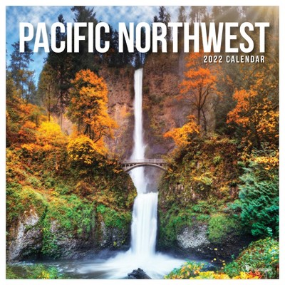 2022 Wall Calendar Pacific Northwest - The Time Factory