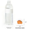 Big Dot of Happiness Fall Pumpkin - Halloween or Thanksgiving Party Circle Sticker Labels - 24 Count - 3 of 4