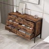 NicBex 31.20" H Metal Handles & Legs Dresser Storage Cabinet for Bedroom with Drawers - 4 of 4