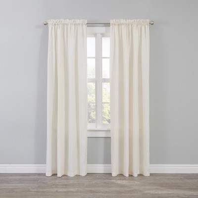 BrylaneHome BH Studio Microfiber Rod-Pocket Panel