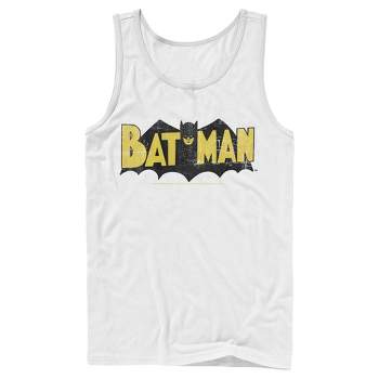 Men's Batman Logo Vintage Tank Top