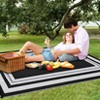 Outdoor Rug Ourdoor Plastic Straw Rugs for Patio Clearance Waterproof Foldable Lightweight Mat Reversible Patio Rug for Camping - 4 of 4