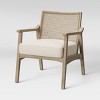 Chelmsford Cane Lounge Chair Natural - Threshold™ - image 3 of 4