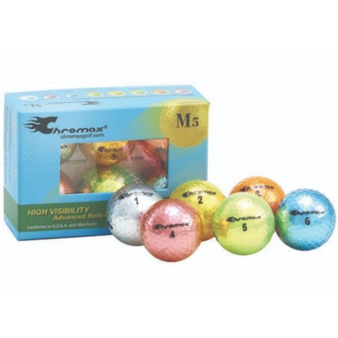Men's Chromax M5 Golf Balls - 6 Pack - Assorted : Target