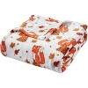 Noble House Foxy Fall Vixen Ultra Comfy Microplush Throw Blanket (50" x 60") - Fall Vixen - image 2 of 3