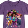 Girls' - Karma's World - Karma And Friends Star Fitted Short Sleeve Graphic T-Shirt - 2 of 4