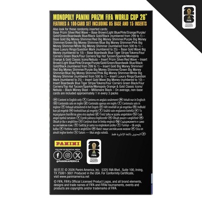 Детские игрушки Monopoly Panini Prizm: FIFA World Cup Trading Cards Booster Box — фото 6