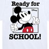 Boys' - Disney - Mickey Mouse Ready For School Short Sleeve Graphic T-Shirt - 2 of 4