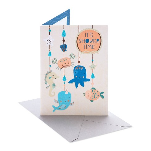 Baby Shower Card It s Shower Time Target