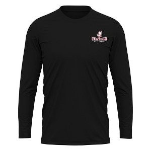 Bellarmine University Adult Sport Long Sleeve Shirt Left Chest Logo, Athletic Heather - 1 of 4