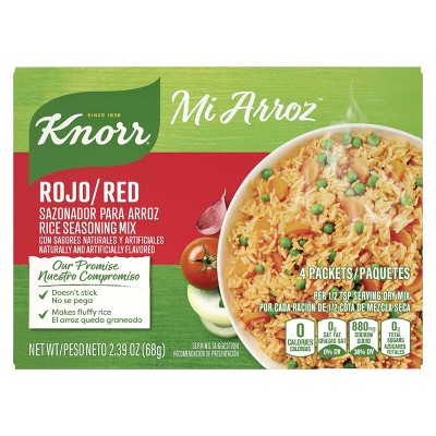 Knorr Mi Arroz Rice Seasoning Red Mix - 2.39oz/4ct