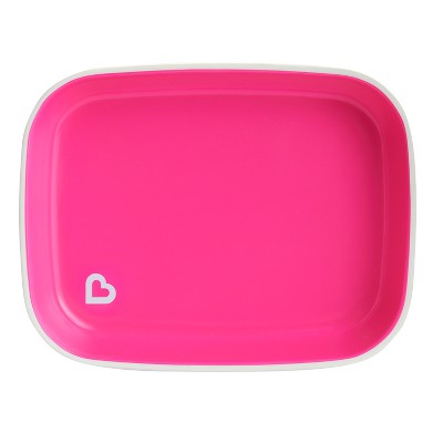 Munchkin Splash Flat Plate - Pink