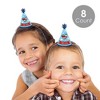Big Dot of Happiness Taking Flight - Airplane - Mini Cone Vintage Plane Baby Shower or Birthday Party Hats - Small Little Party Hats - Set of 8 - 2 of 4