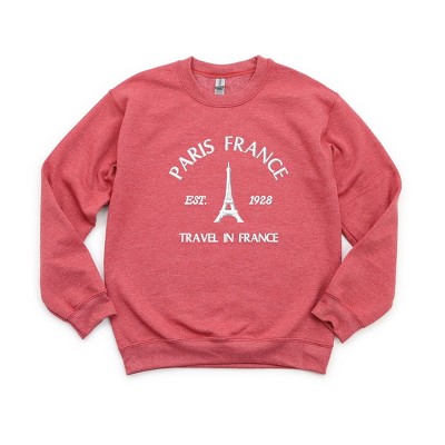 Simply Sage Market Women's Graphic Sweatshirt Embroidered Paris France