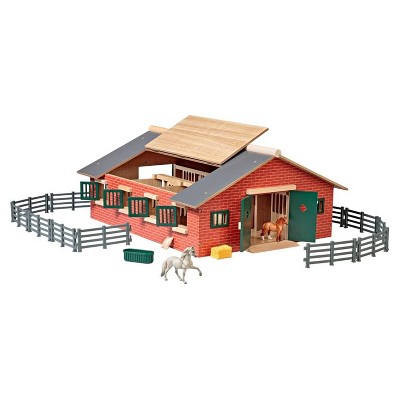 horse and stable set