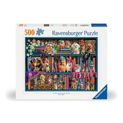 Ravensburger Precious Porcelain Pups Jigsaw Puzzle - 500pc