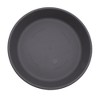 The HC Companies Classic Plastic 14" Round Plant Flower Pot Planter Deep Saucer Drip Tray for Indoor or Outdoor Settings, Fits 15.5" Pots, Clay - 2 of 2