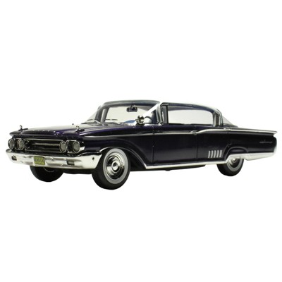 1960 Mercury Park Lane 4 Door Sedan Marine Blue Metallic with White Top and Blue Interior 1/43 Model Car by Goldvarg Collection