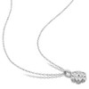 EVERLY JEWELRY | Sterling Silver 1/2 CT TW Lab Grown Diamond Fashion Pendant With Chain, 17-inch - 4 of 4