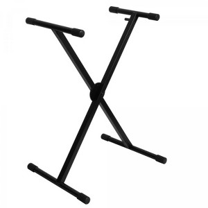 On-Stage ERGO-LOK Single-X Keyboard Stand with Welded Construction (KS7290) - 1 of 3