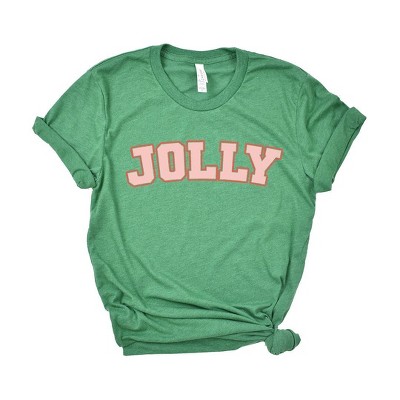 Simply Sage Market Women's Jolly Varsity Short Sleeve Graphic Tee