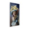 Stupell Industries Dog with Fashionable Hat Wall Plaque Art - 2 of 4