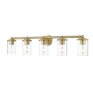 Z-Lite Thayer 5 - Light Vanity in  Luxe Gold - 1 of 4
