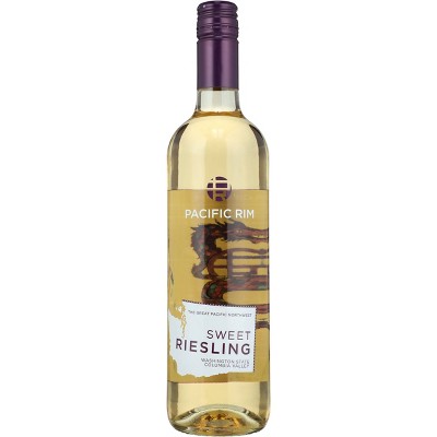 Pacific Rim Sweet Riesling White Wine - 750ml Bottle : Target