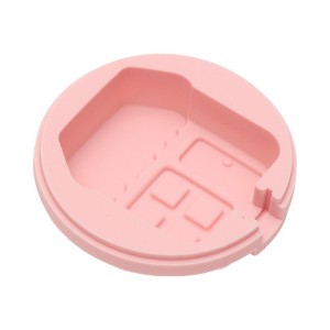 Unique Bargains Popsicles Mould Hand Washable Plastic Pink 3.46"x3.46"x0.94" 1 Pc - 1 of 4