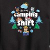 Boys' - Paw Patrol - Summer Is For Camping Graphic Long Sleeve Fleece Sweatshirt - 2 of 4