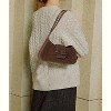Suede Handbag Cute Bow Purse Y2K Suede Hobo Handbag Clutch Underarm Purse - 4 of 4