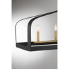 Savoy House Sheffield 5 - Light Chandelier in  Matte Black/Warm Brass - 4 of 4