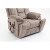 NicBex Recliner Chair Electric Power Lift Chair for Elderly Message Chair with Heating with 2 Cup Holders for Living Room - 4 of 4